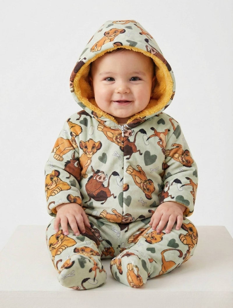 Cloud Fashion Baby Mint Simba Jumpsuit - Image 1